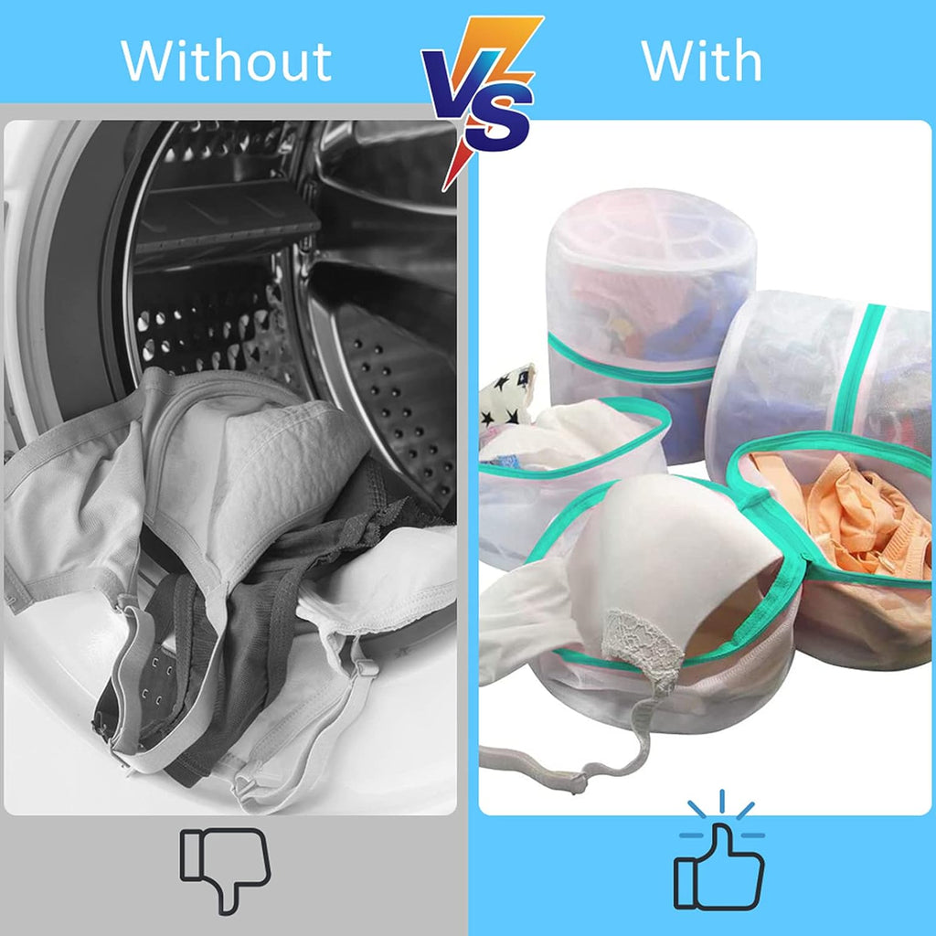 4-Piece Delicates Laundry Bag Set