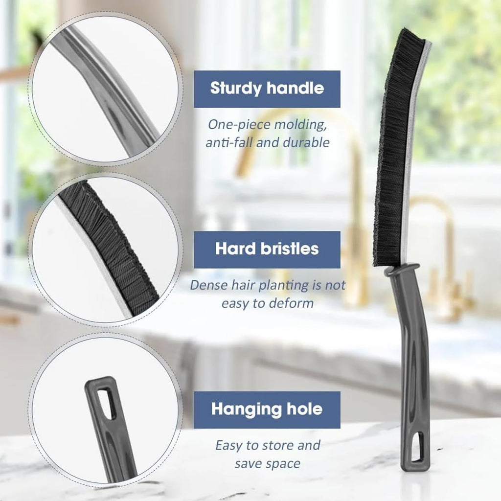 3-Piece Precision Crevice Cleaning Brush Set