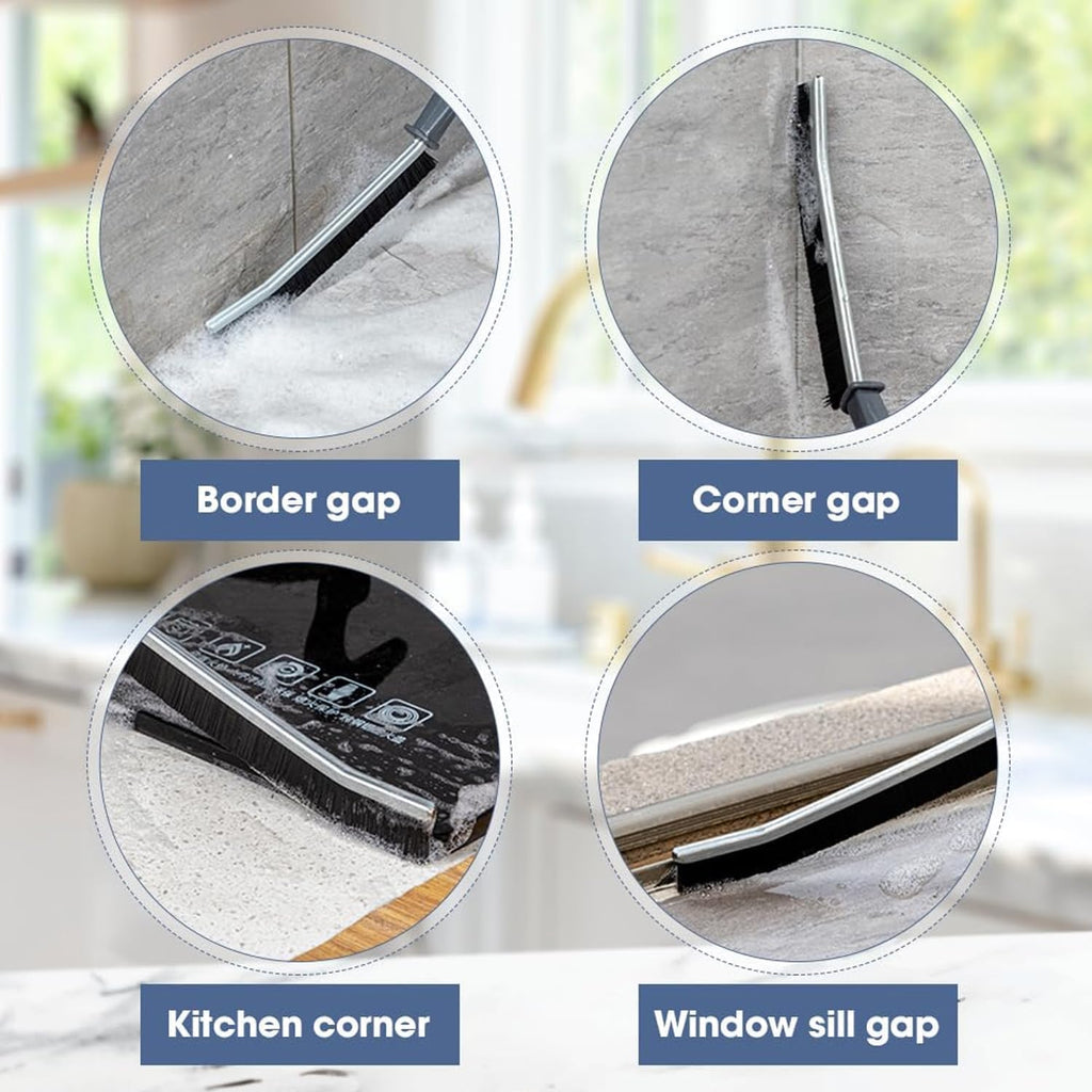 3-Piece Precision Crevice Cleaning Brush Set