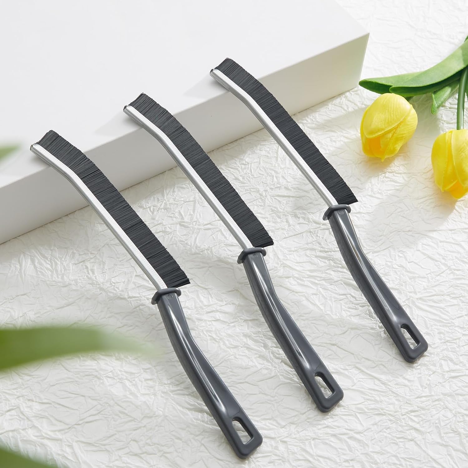 3-Piece Precision Crevice Cleaning Brush Set