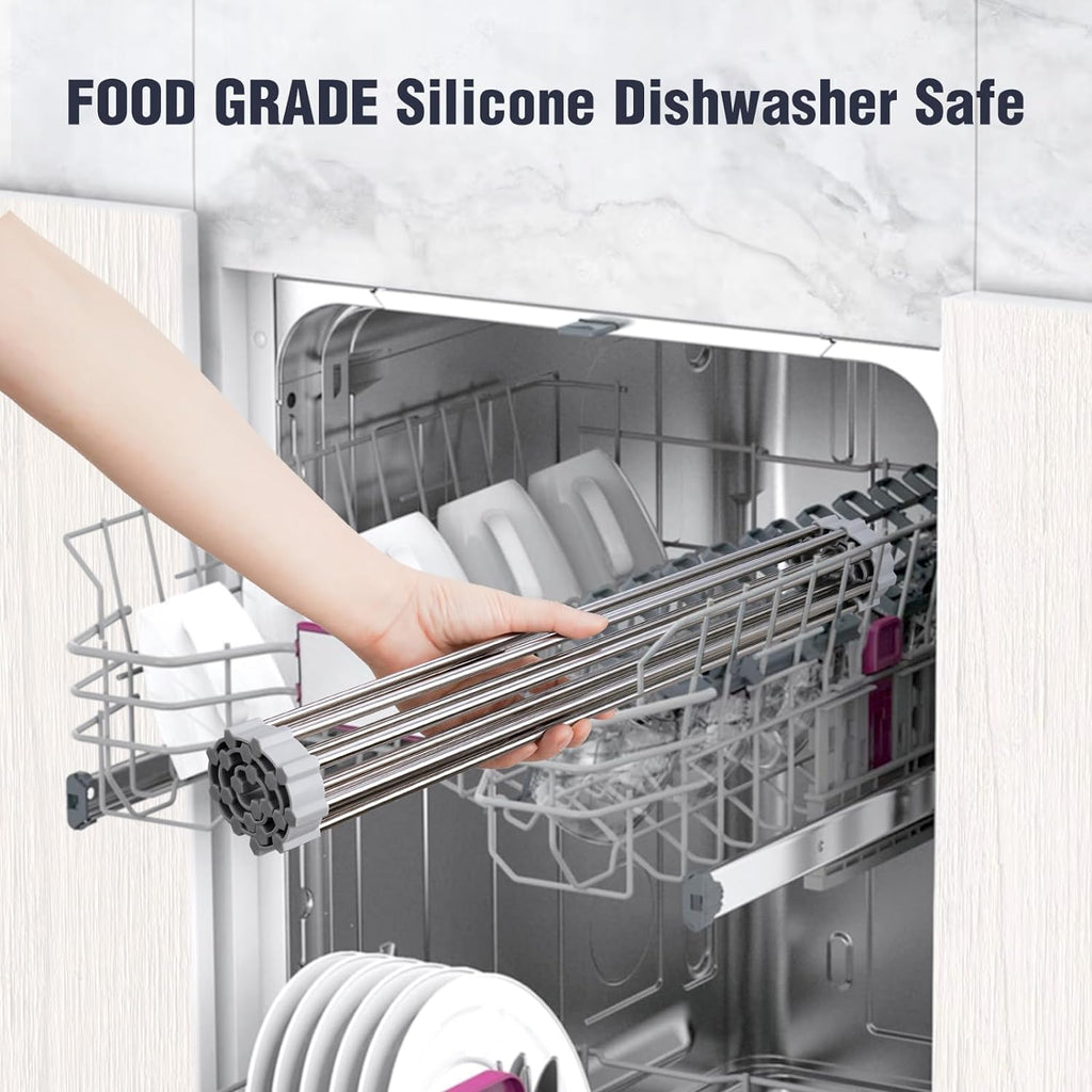 Roll-Up Over-Sink Drying Rack
