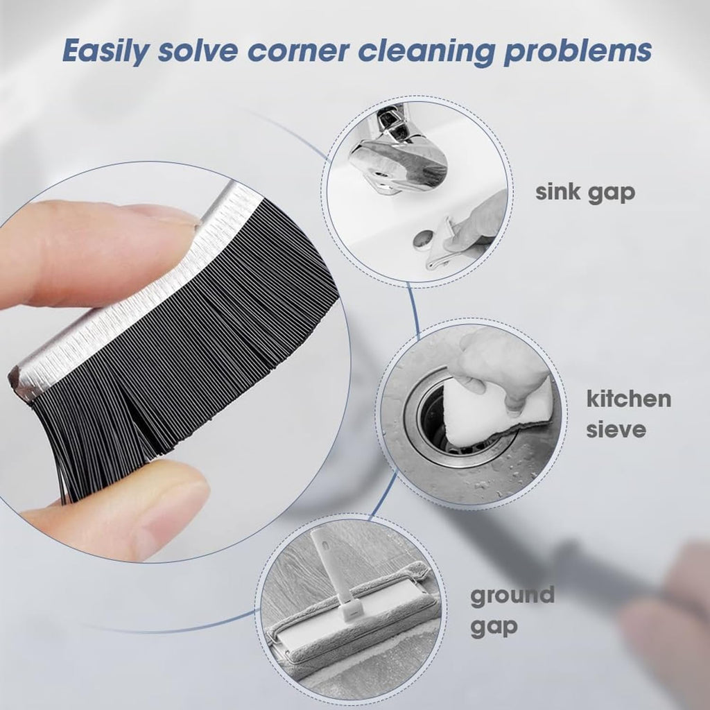 3-Piece Precision Crevice Cleaning Brush Set