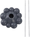 Dripping Rain Cloud for Plants – Self Watering Planter Insert & Automatic Plant Waterer with 2 Rods, Gray ABS Indoor Outdoor Plant Watering Device for Houseplants, Plant Lover Gift