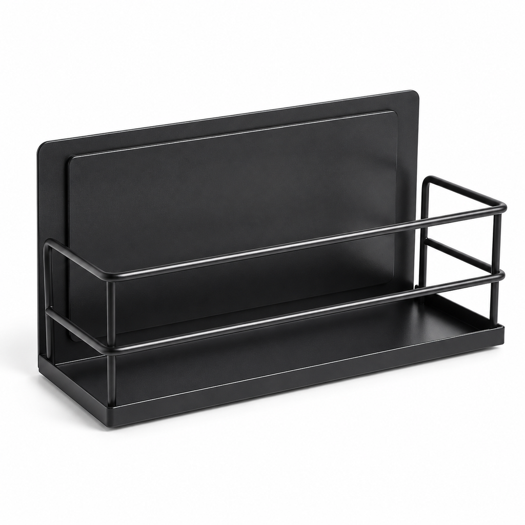 Magnetic Refrigerator Side Storage Rack Organizer Shelf