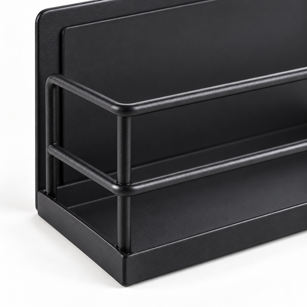 Magnetic Refrigerator Side Storage Rack Organizer Shelf