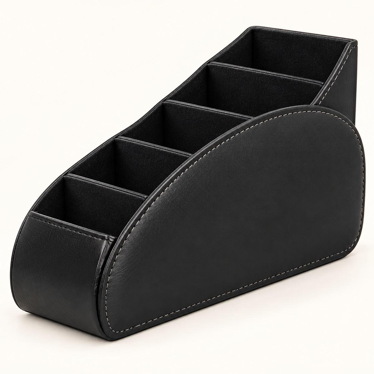 5-Slot Remote Control & Desk Organizer for Home & Office