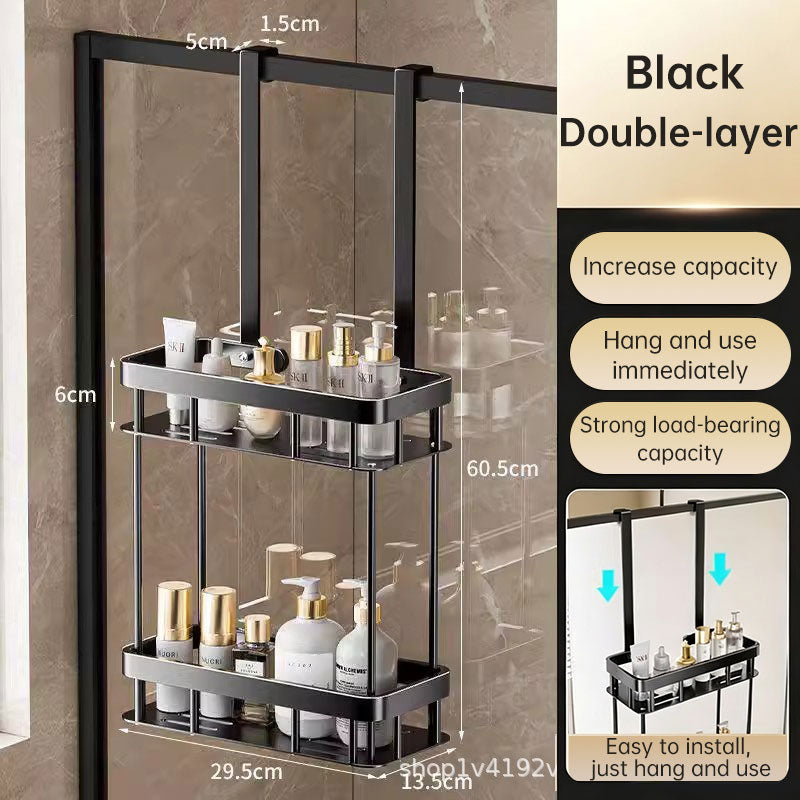 2-Tier Over-Shower-Door Organizer