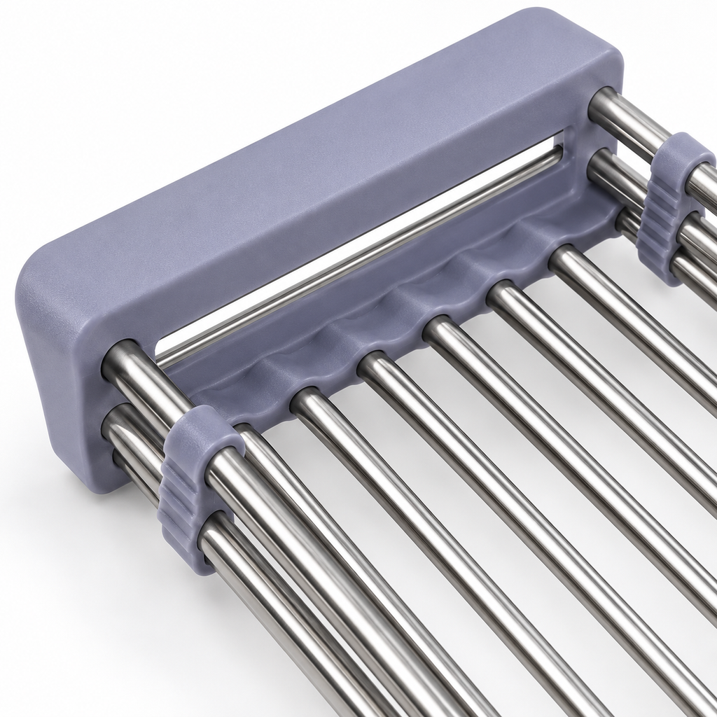 Adjustable Over-Sink Draining Basket for Kitchen Sink