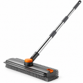3-in-1 Floor Scrubber & Squeegee Cleaning Brush Tool