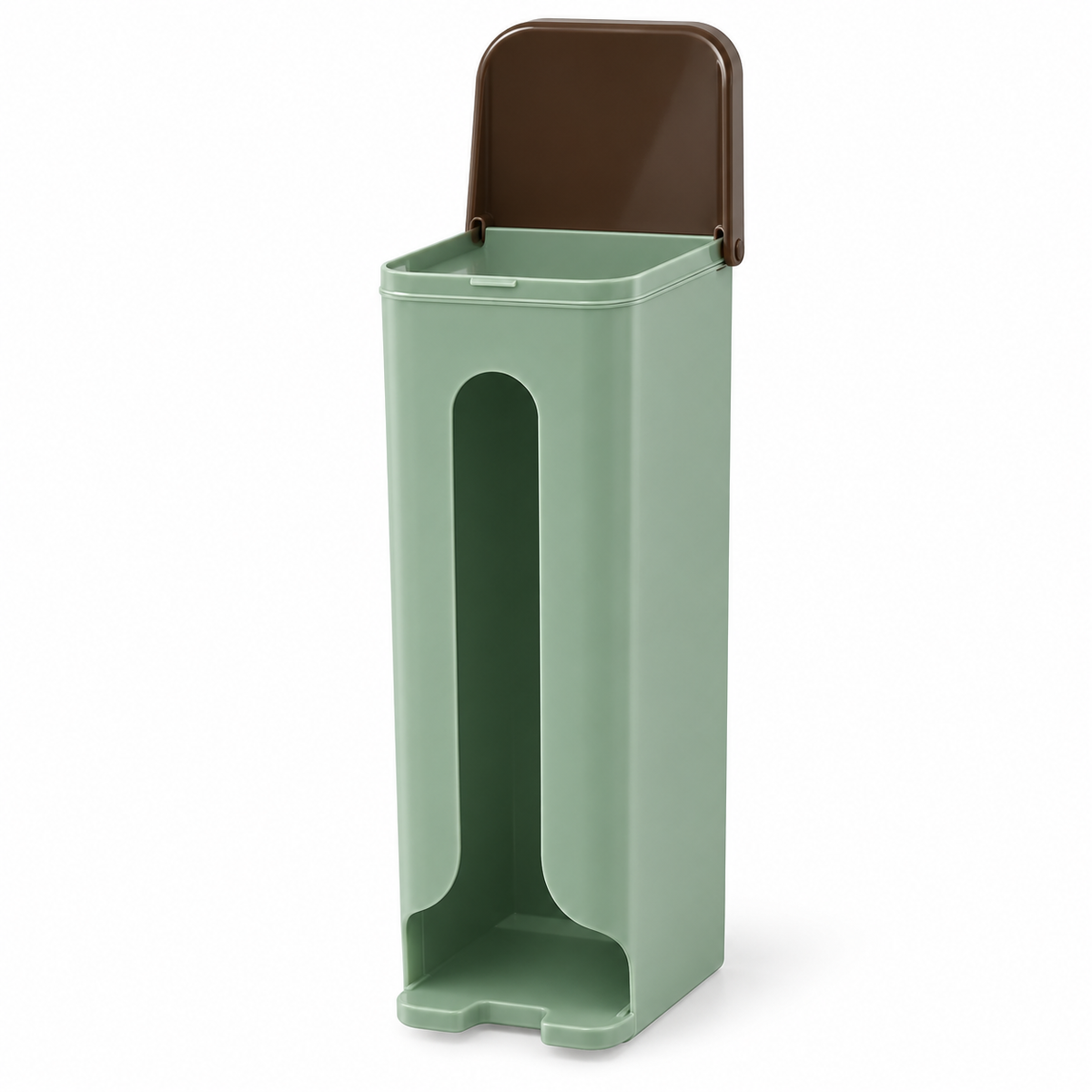Wall-Mounted Reusable Grocery Bag Dispenser Holder