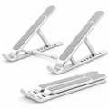 Fold-Flat Adjustable Laptop Stand for Desk and Travel