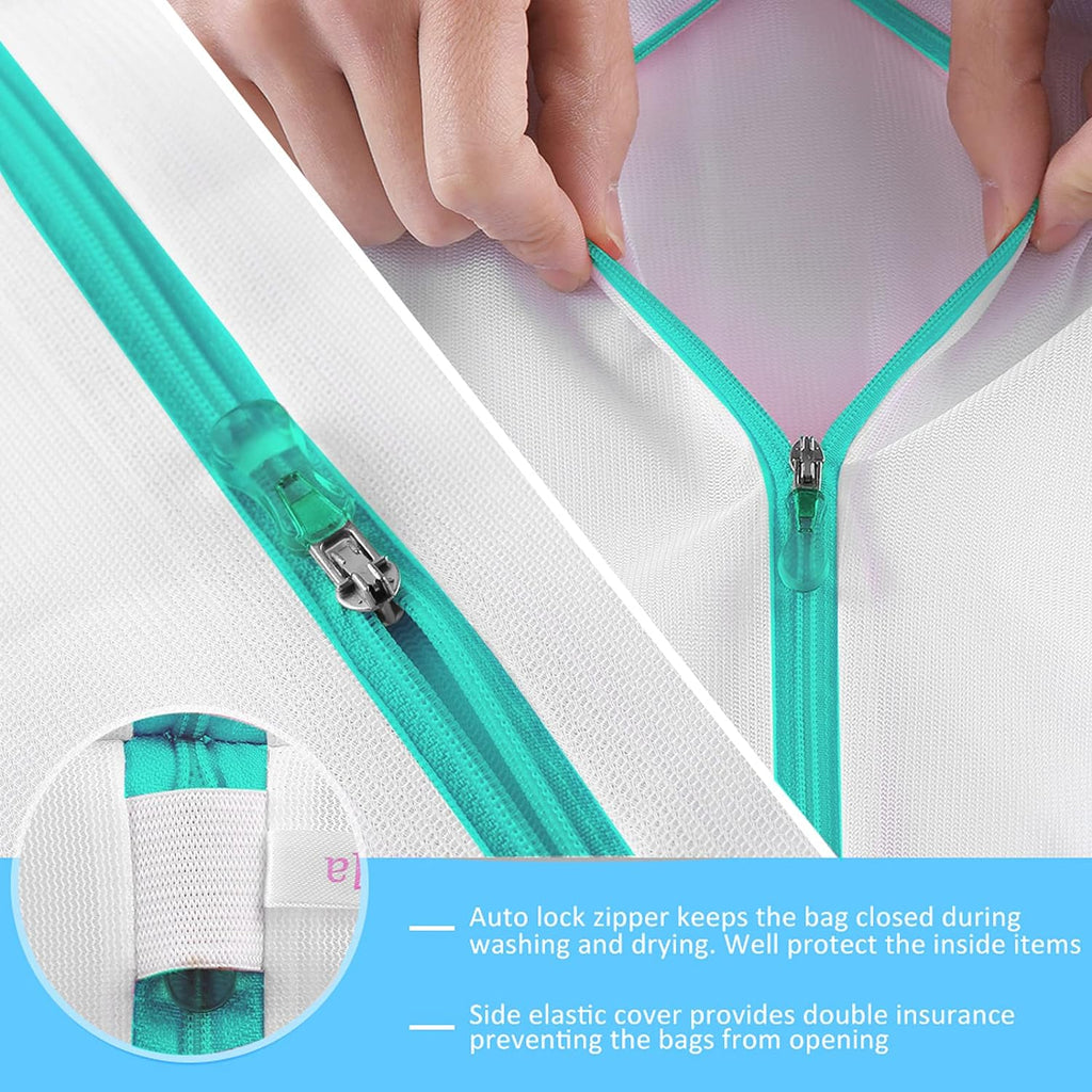 4-Piece Delicates Laundry Bag Set