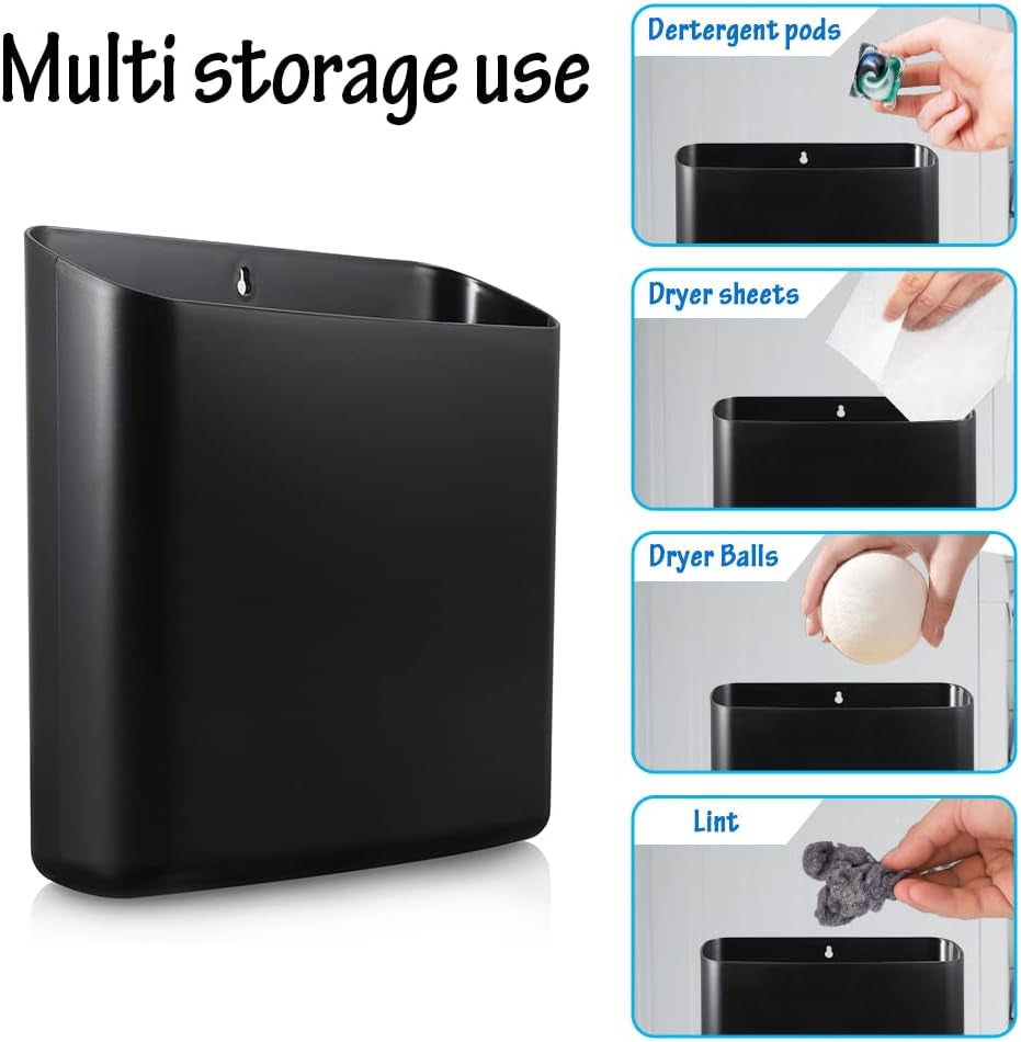 Magnetic Laundry Lint Bin