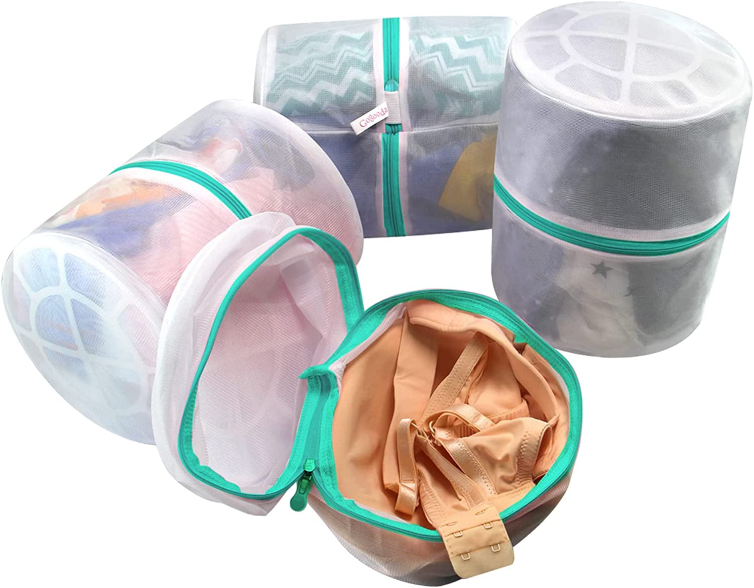 4-Piece Delicates Laundry Bag Set